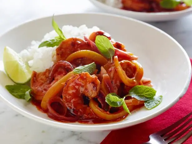 Sweet and Spicy Thai Shrimp Stir Fry Recipe - Chef's Resource Recipes