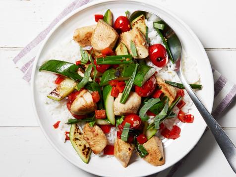 Chicken and Zucchini Stir-Fry