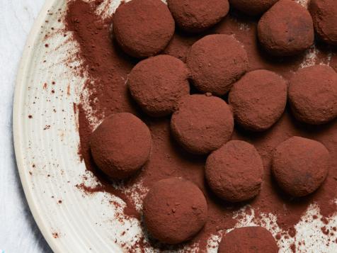 Cognac-Raspberry Chocolate Truffles