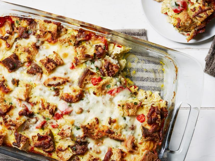 Italian Sausage and Pepper Strata Recipe | Food Network Kitchen | Food ...
