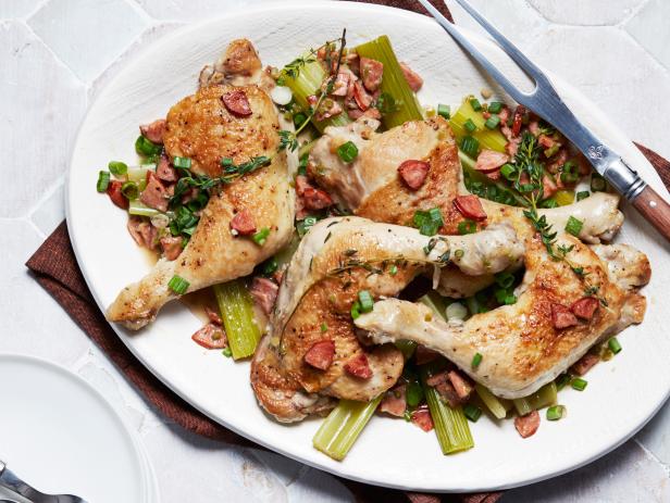 Chicken with Peas Recipe