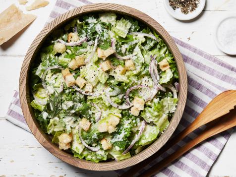 Kale Meets Caesar Salad