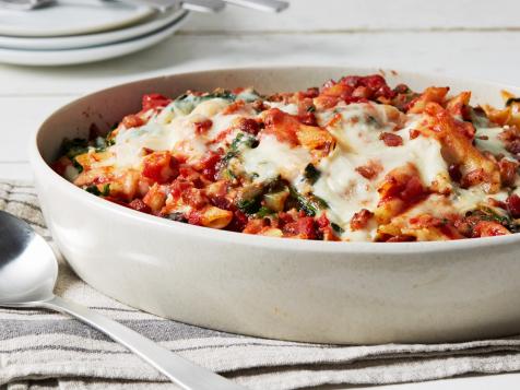 Pancetta and Escarole Baked Pasta