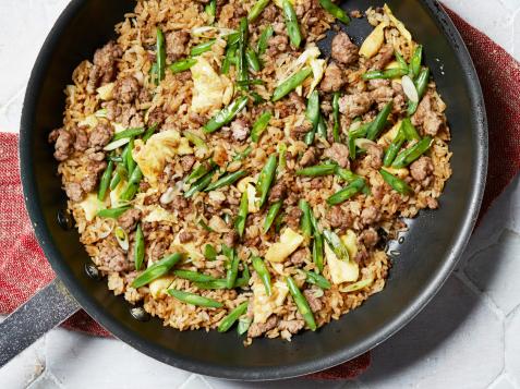 Pork and Green Bean Fried Rice