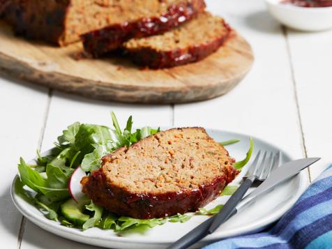 Sun-dried Tomato Meatloaf with Mozzarella