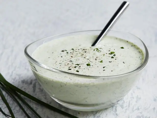 sour cream and chive dressing Creamy Horseradish Sauce nonreturn Onion dip recipe brown maxi dress backless Size:M20