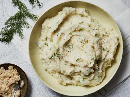 Dill and Horseradish Mashed Potatoes Recipe | Food Network Kitchen ...