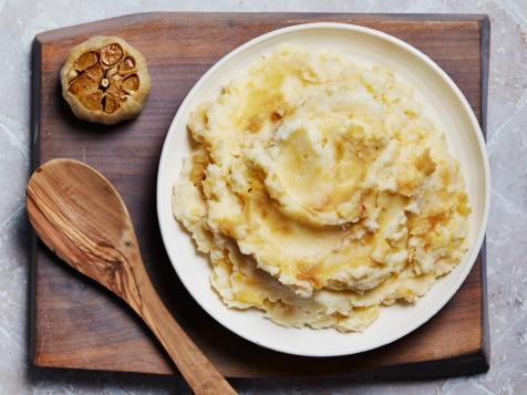 Garlicky Potato-Rutabaga Mash