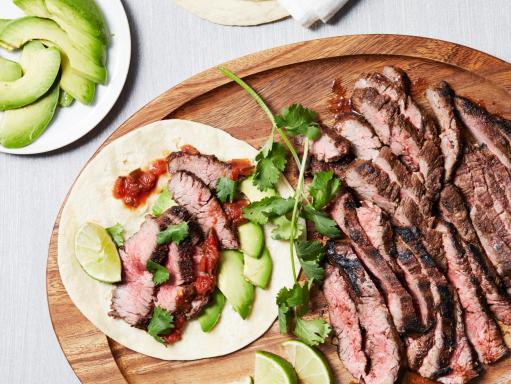 Garlicky Skirt Steak Tacos Recipe | Food Network Kitchen | Food Network