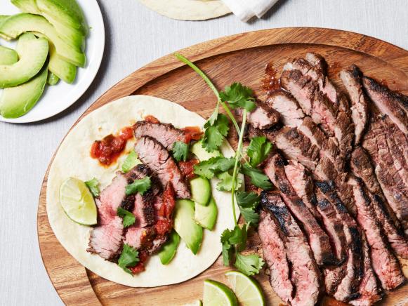 Garlicky Skirt Steak Tacos Recipe | Food Network Kitchen | Food Network