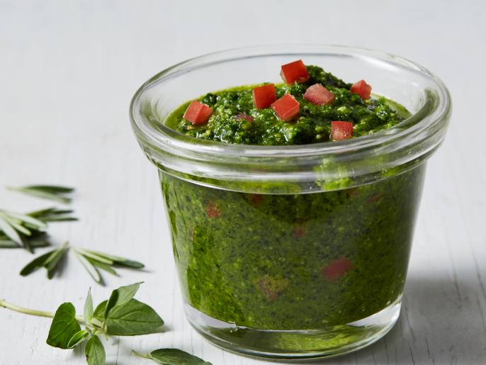Parsley, Rosemary and Oregano Pesto Recipe Food Network Kitchen