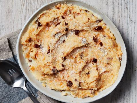 Sweet Potato and Yukon Mash with Parmesan and Sun-dried Tomatoes