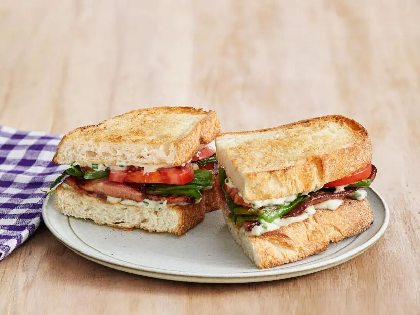 BLT with Sautéed Ramps Recipe | Alex Guarnaschelli | Food Network