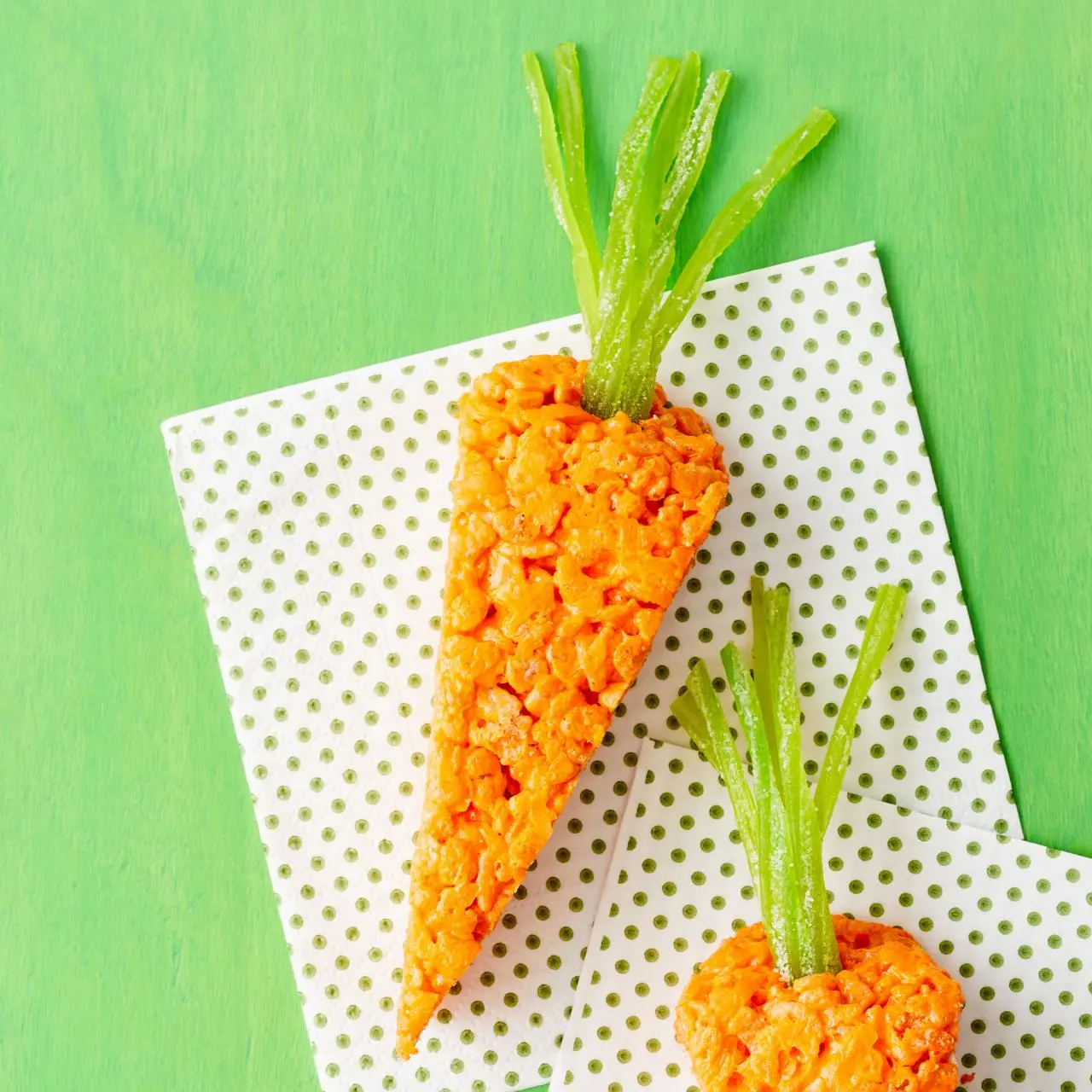 Coconut Cereal Treat Carrots