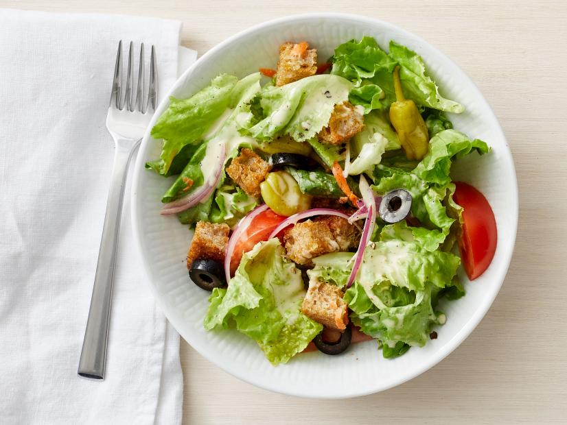 Olive Garden Style House Salad Recipe Food Network Kitchen