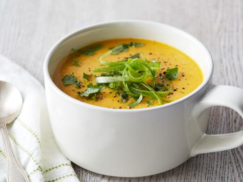 Bell Pepper, Potato and Coconut Milk Soup