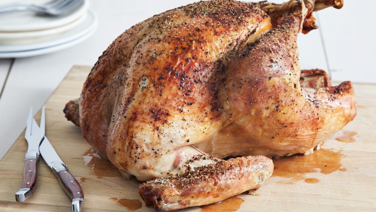 Grilled Whole Turkey Recipe - Grillseeker