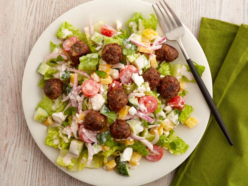 Meatball Chopped Salad Recipe Food Network 1911