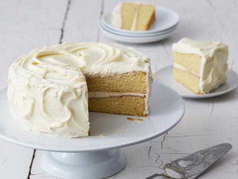 Orange-Scented Cake with Cream Cheese Frosting