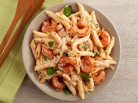 Spanish Shrimp and Manchego Pasta Salad