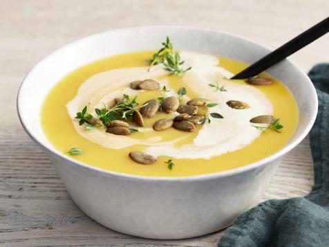 Butternut Squash, Potato and Ginger Soup