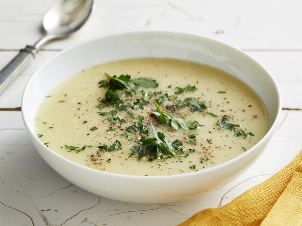 Cauliflower Leek And Ginger Soup Recipe Food Network Kitchen Food Network