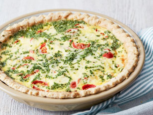 Crab and Tomato Quiche image