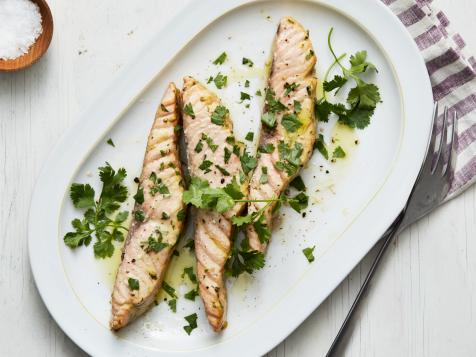 Healthy Honey-Mustard Roasted Salmon