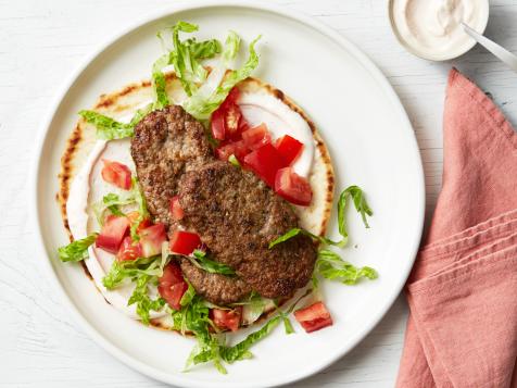 Italian Gyros with Yogurt and Tomato