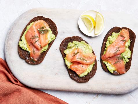 Avocado Toast with Smoked Salmon