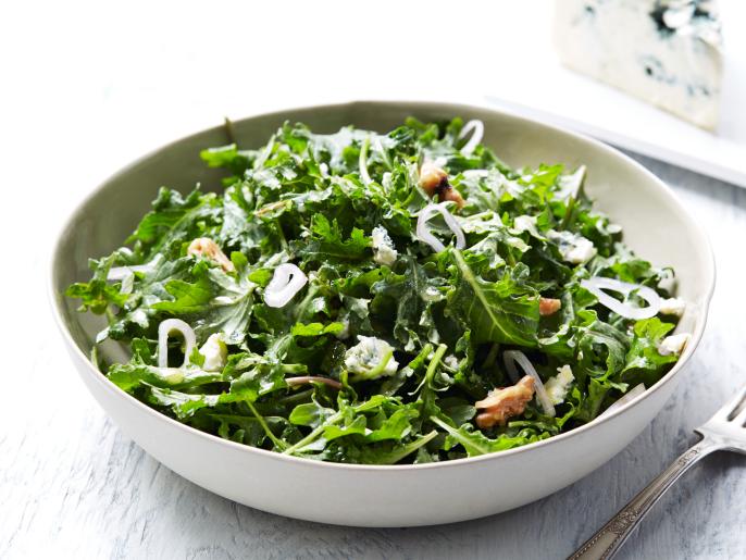 Kale Salad with Blue Cheese and Walnuts Recipe Food Network Kitchen