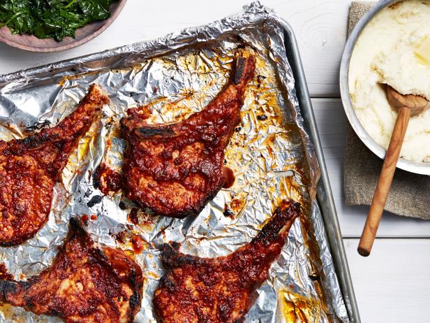 Maple-Chipotle Pork Chops image