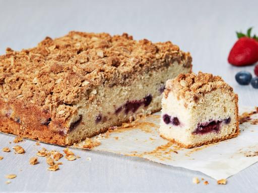 Mixed Berry Coffee Cake Recipe | Food Network Kitchen | Food Network