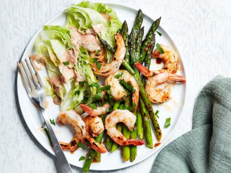 Roasted Shrimp Cocktail Salad