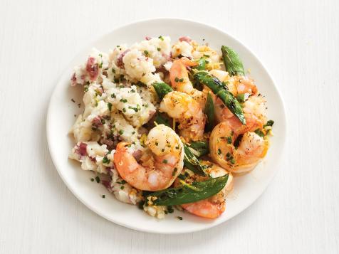Garlic Shrimp and Potatoes