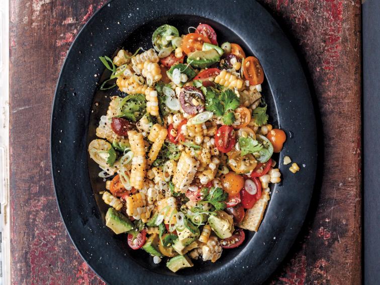 Grilled Corn and Tomato Salad Recipe Michael Symon Food Network
