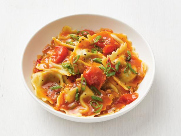 Ravioli with Spring Onions image