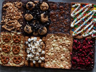 Food Network Kitchen’s Eight-Flavor Sheet Pan Cookie-Brownie Bars.