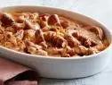 Food Network Kitchen’s Salted Caramel Pretzel Bread Pudding.