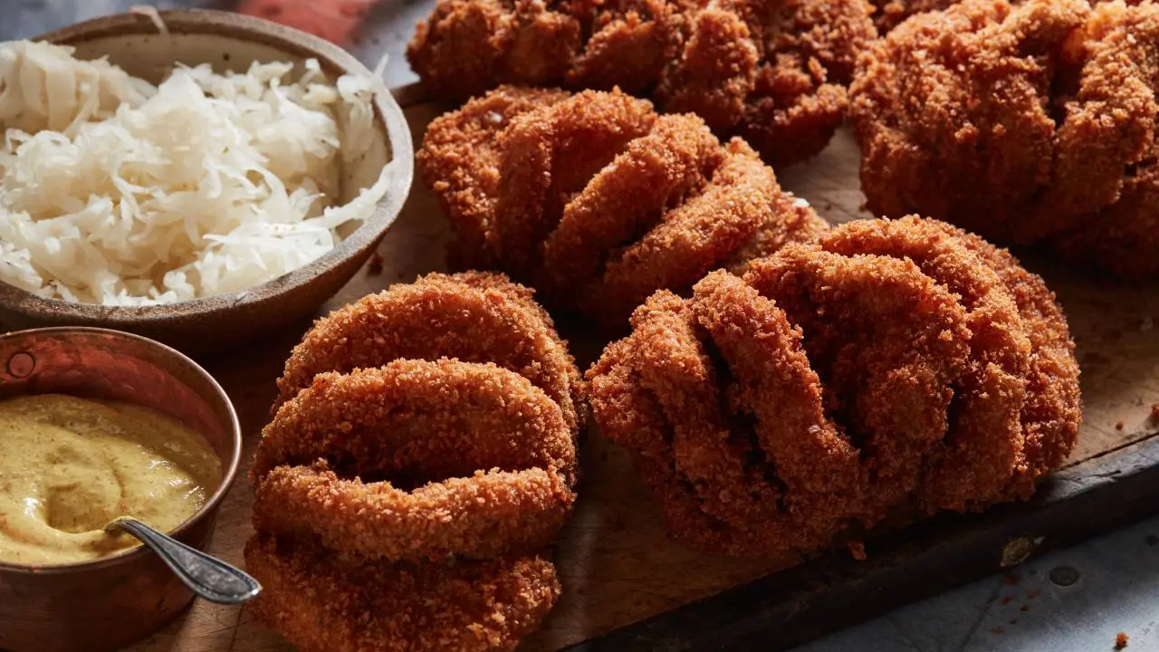 Hasselback Pork Schnitzel