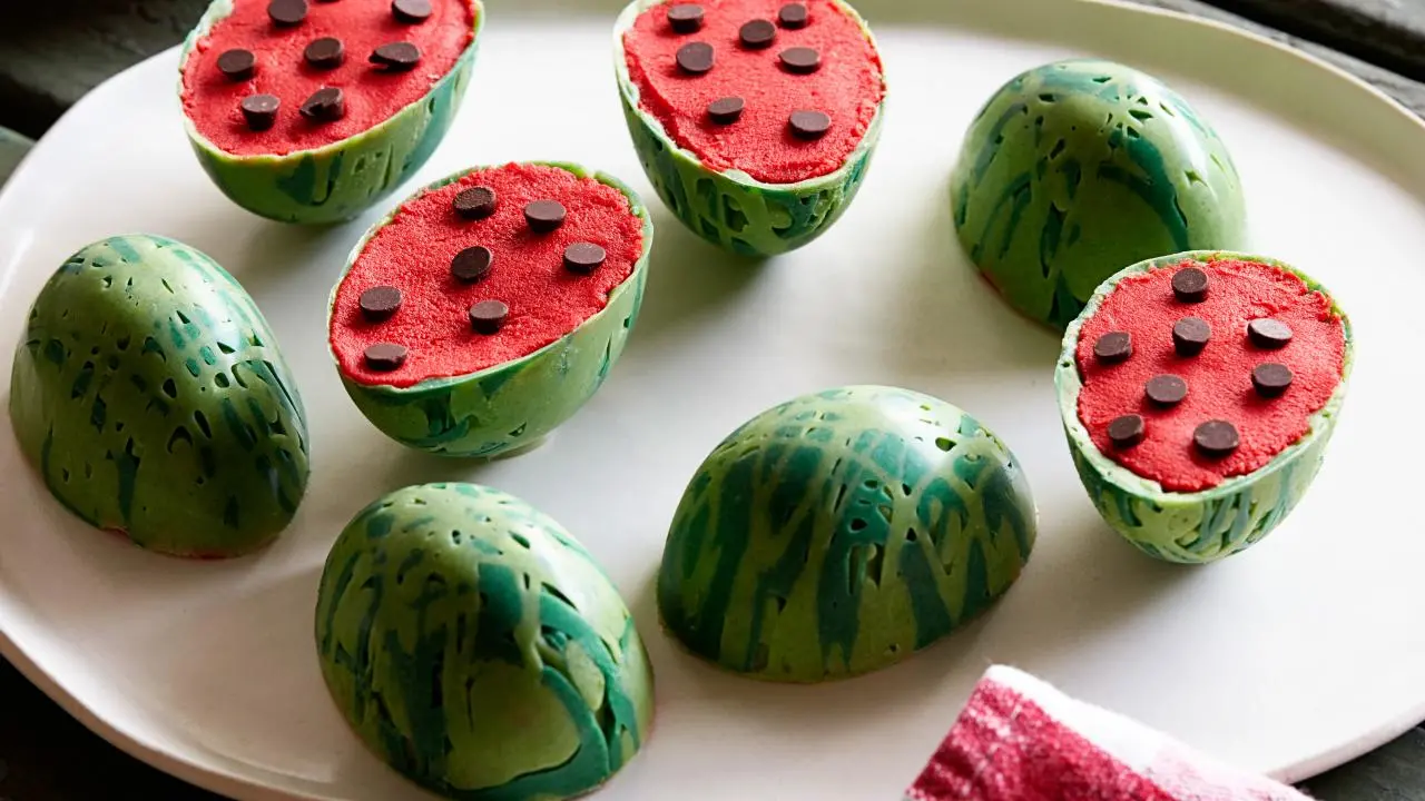 Mini Watermelon Cake Cups