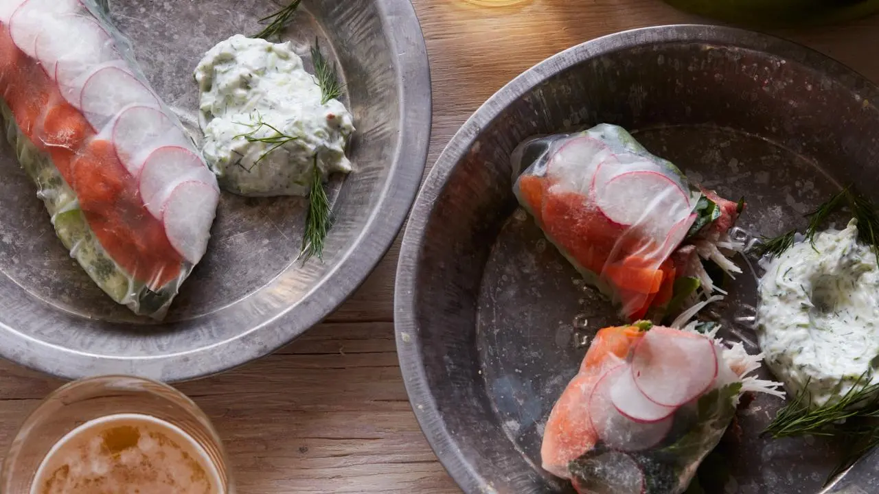Steak Summer Rolls