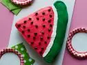 Food Network Kitchen’s Watermelon Pull-Apart Cupcake Cake.