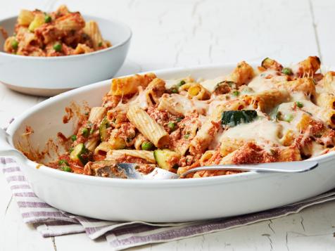Herbed Baked Pasta Primavera