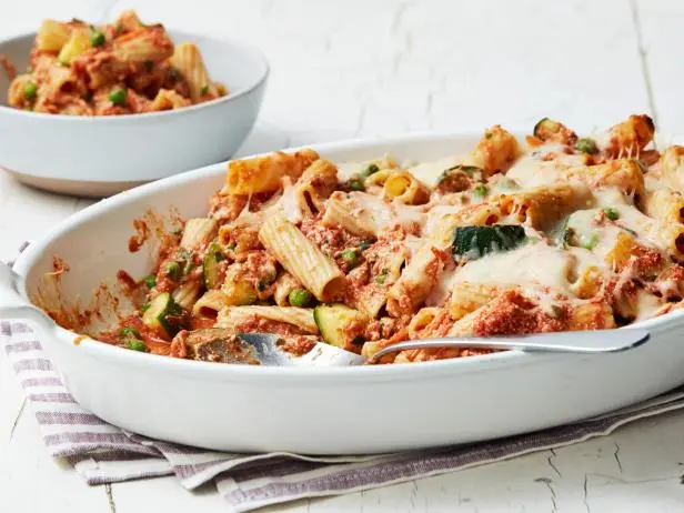 Herbed Baked Pasta Primavera Recipe - Chef's Resource Recipes