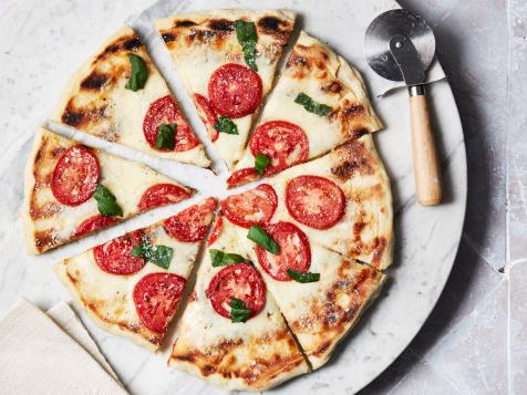 Grilled Pizza with Fresh Tomato and Basil