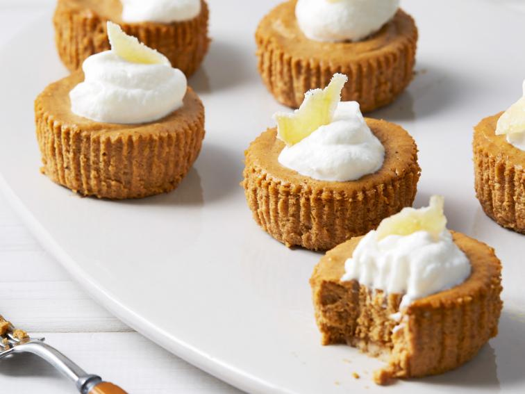 Individual Pumpkin Cheesecakes Recipe | Food Network Kitchen | Food Network