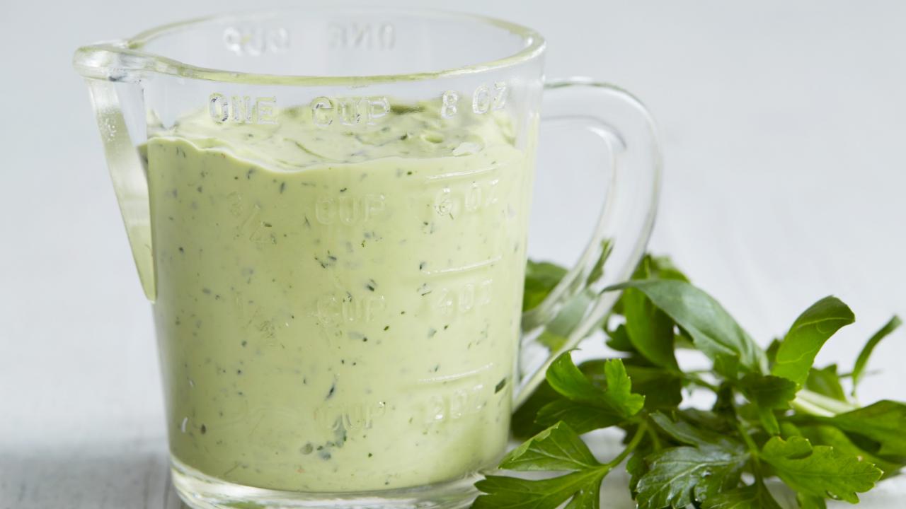 Avocado Green Goddess Dressing