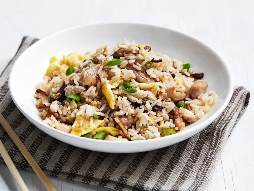Chicken and Mushroom Fried Rice Recipe | Food Network Kitchen | Food