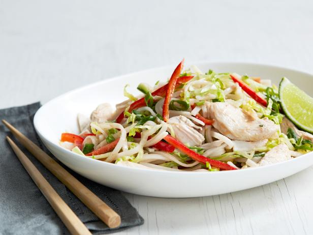 Chilled Peanut Chicken Noodle Salad Recipe | Food Network Kitchen ...